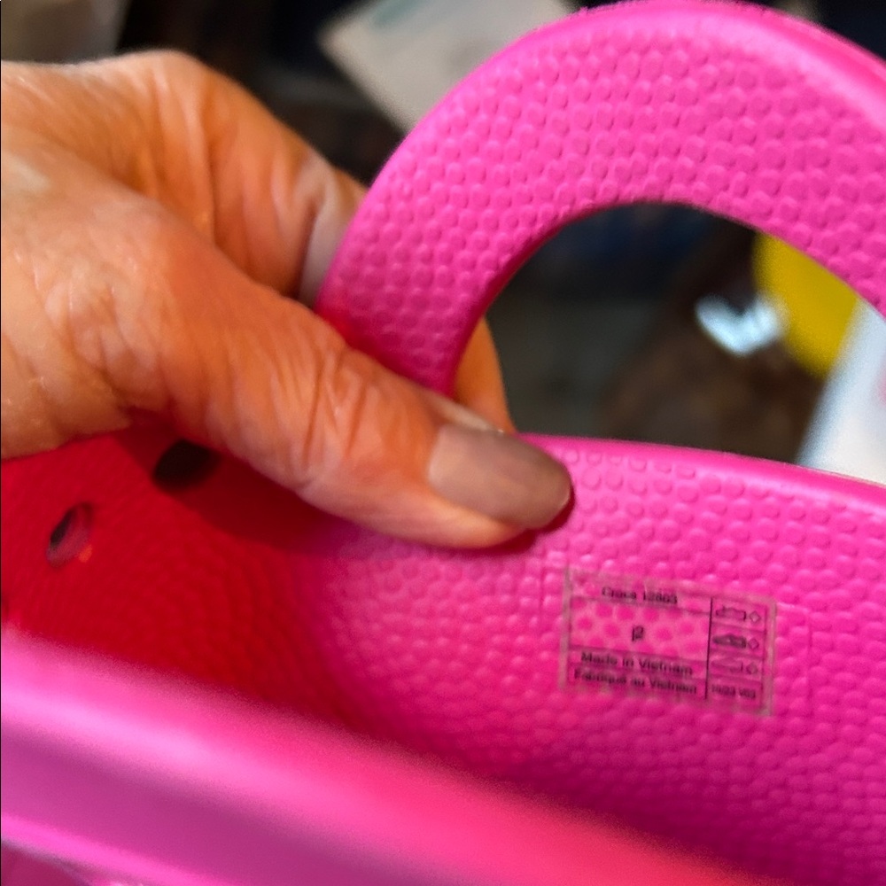 CROCS Vibrant Pink Kids' Boots - Picture 6 of 7